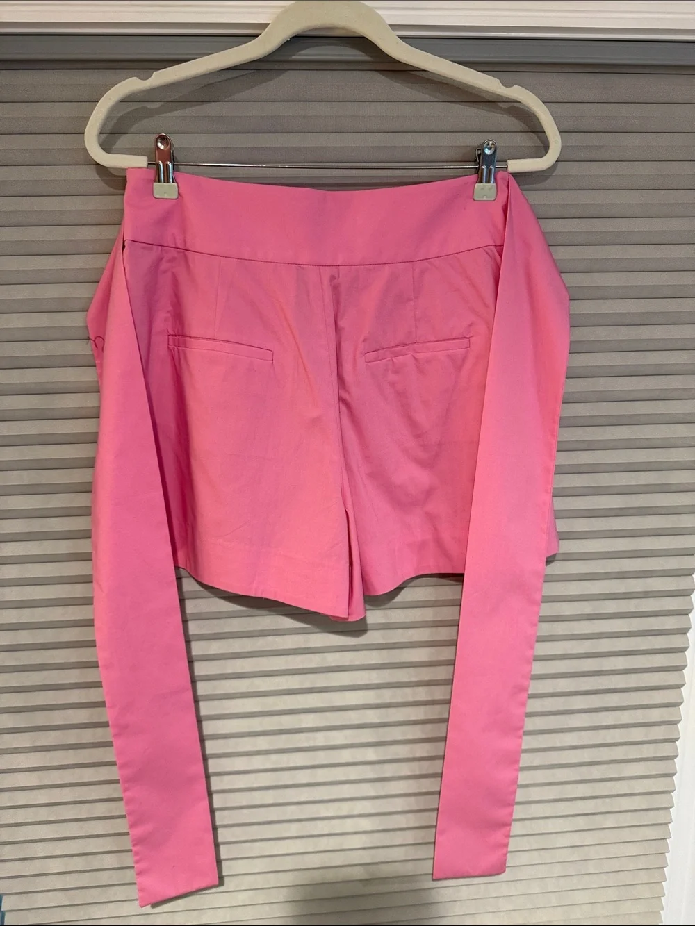 New J.Crew Women’s Pink High-Waist Tailored Shorts